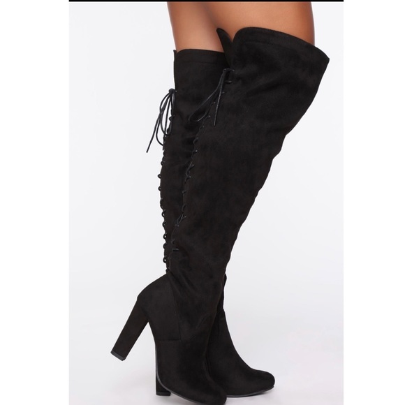 Thigh high boots - Picture 1 of 4